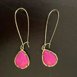 Kendra Scott pink earrings